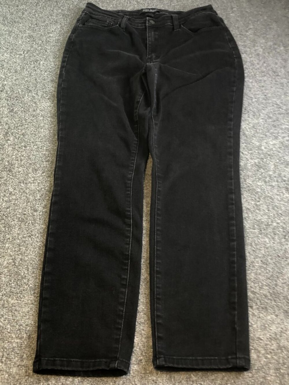 Judy Blue Jeans Womens 11 30 Black Skinny Fit Comfort Stretch High Waist